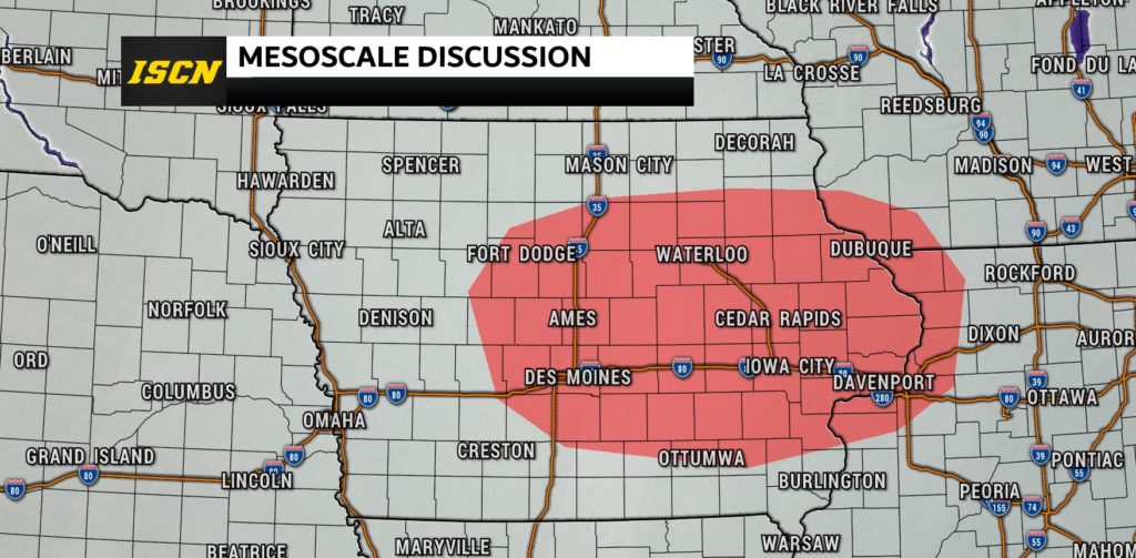 Mesoscale discussion graphic