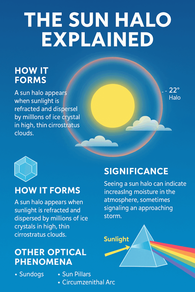 Sun Halo Infographic