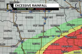 Iowa Excessive Rainfall outlook