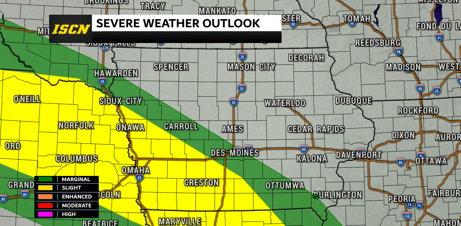 Iowa Severe Weather Outlook