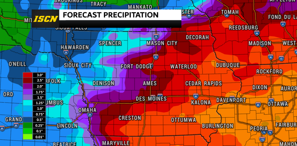Active Stretch of Storms Continues Across Iowa ISCN