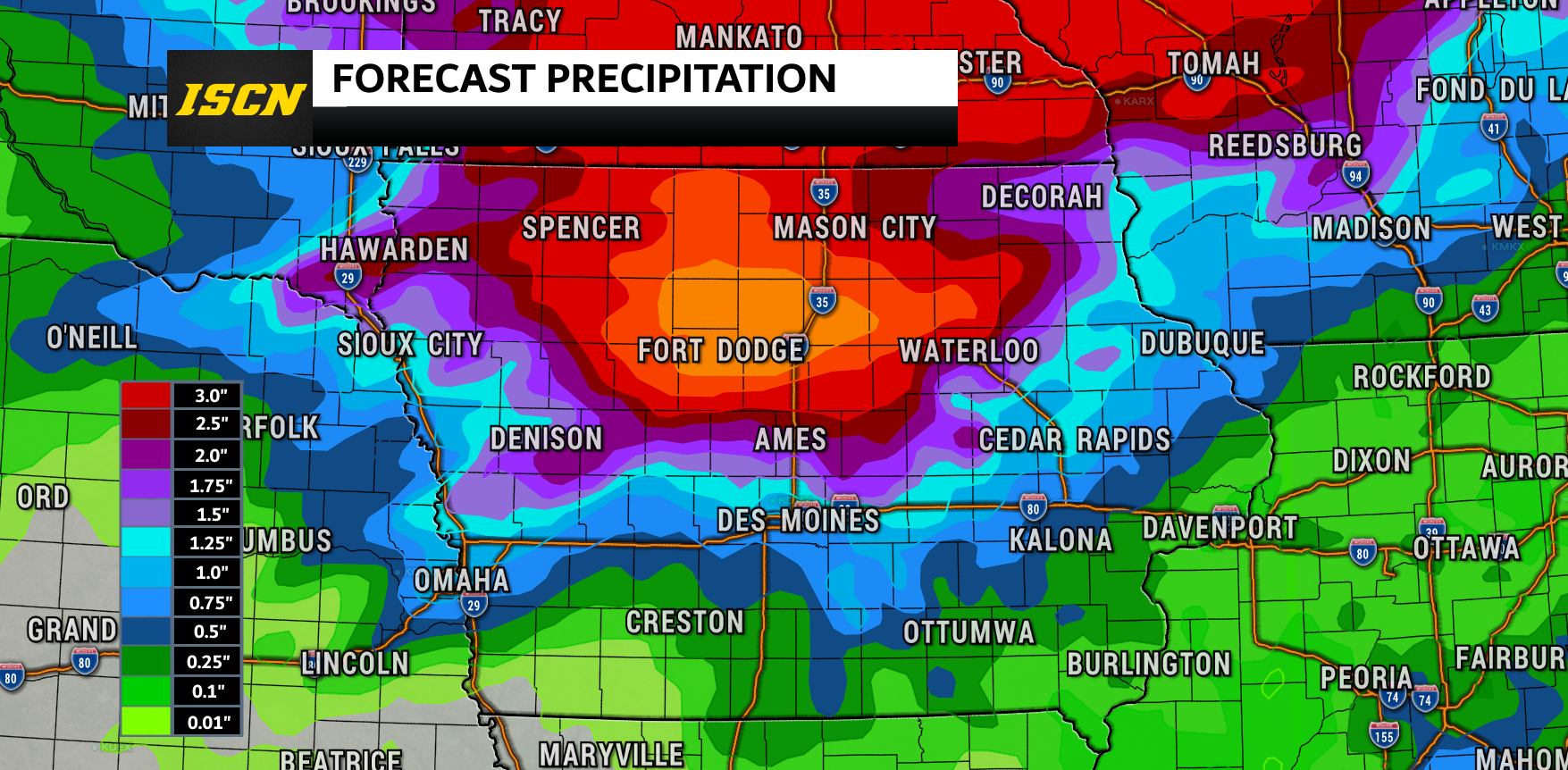 Flood Watch in Effect Across Northern Iowa - IowaWeather.com