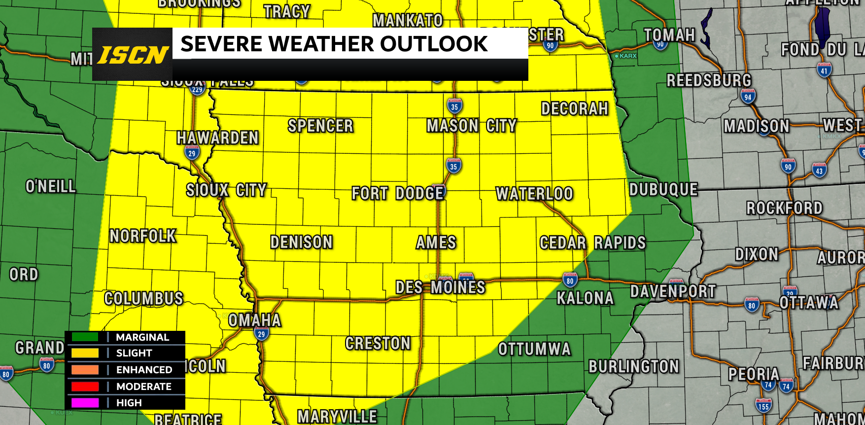 Severe Storms to Impact Iowa Friday Afternoon - IowaWeather.com