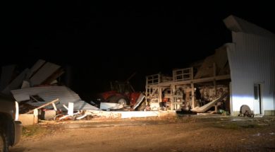 Iowa tornado damage