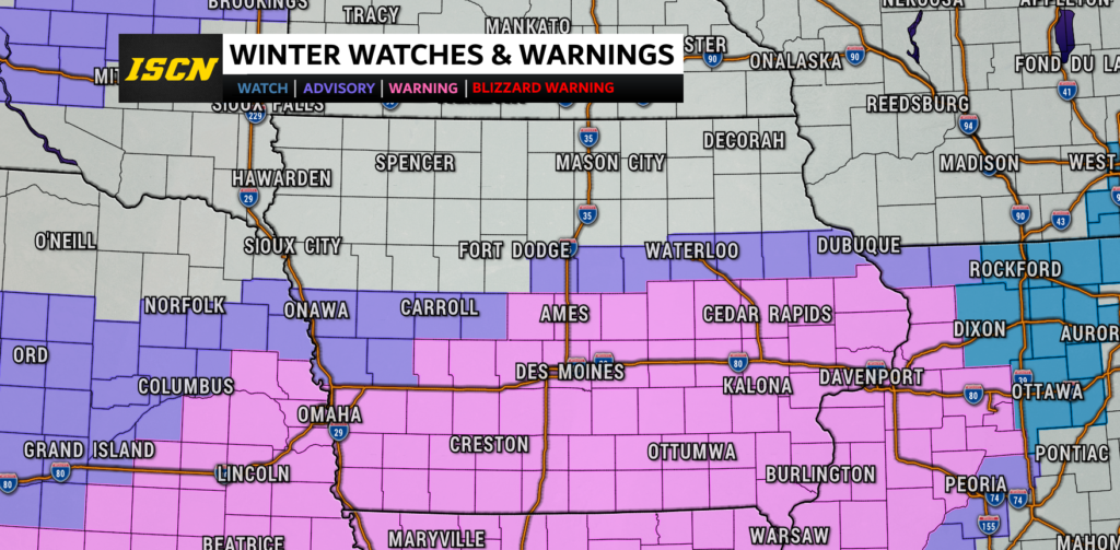 Iowa Winter Weather Forecasts ISCN