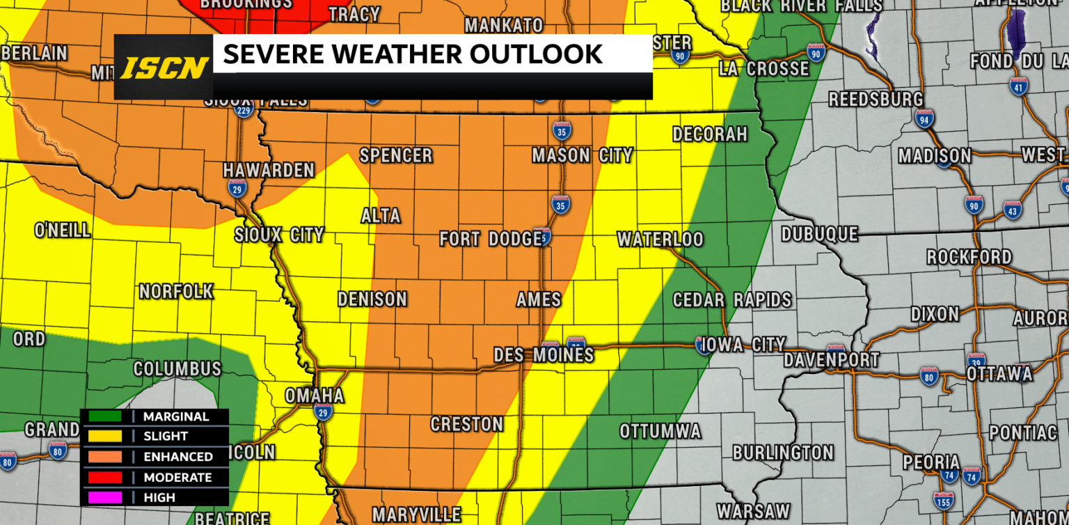 Severe Storms Possible on Memorial Day - IowaWeather.com