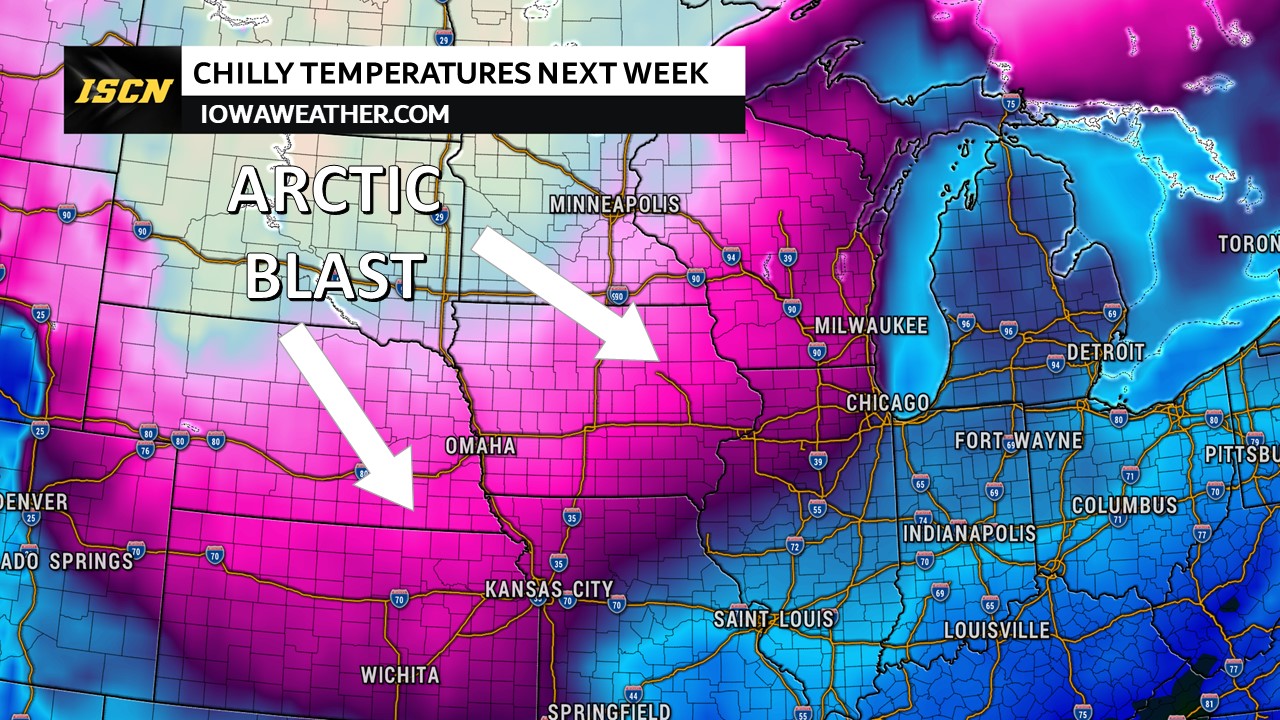 Arctic Air to Impact Iowa Ahead of Christmas