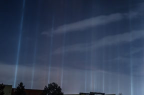 light pillars