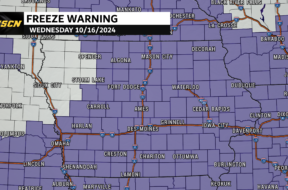 freeze warning