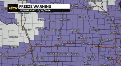 freeze warning