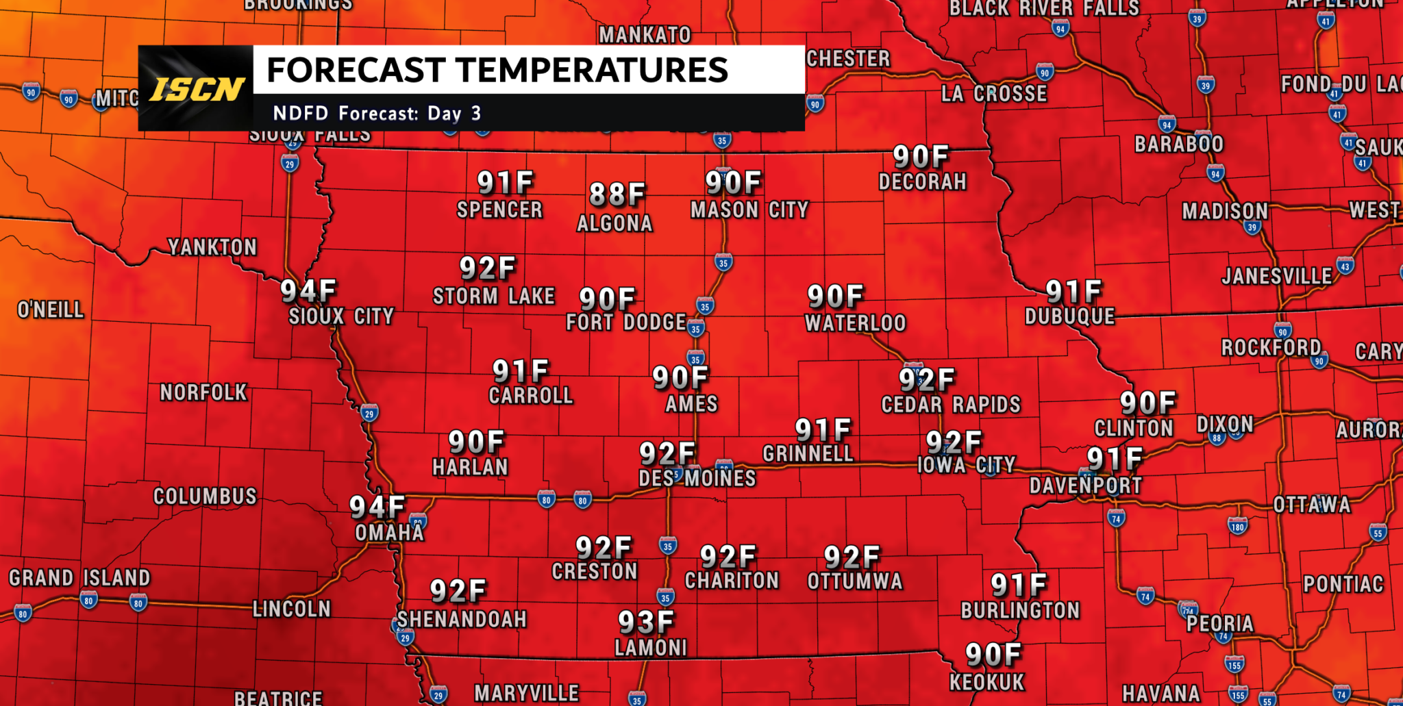 Iowa Faces Potential Severe Weather Threat on Independence Day