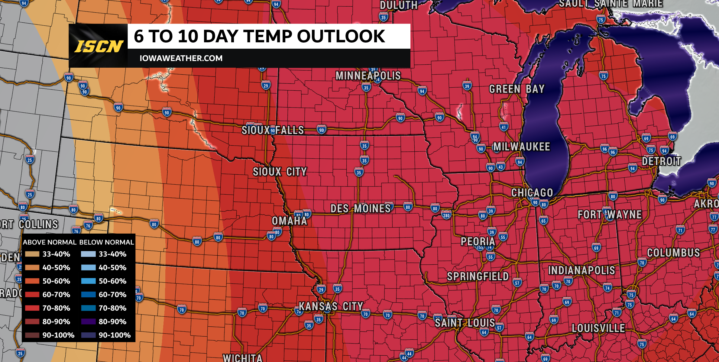 Near Record Temperatures in Iowa This Week IowaWeather