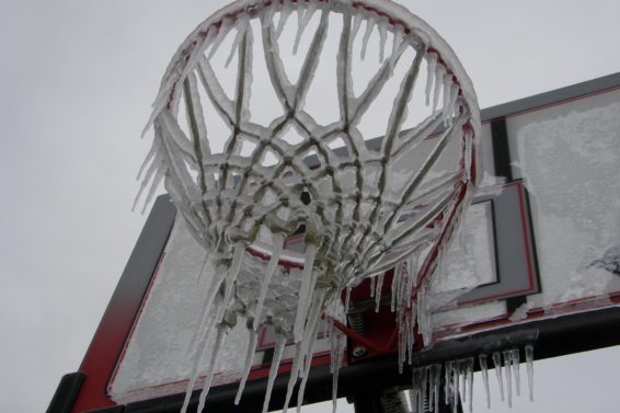 bad weather during state basketball