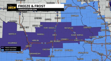 FREEZE WARNING IOWA