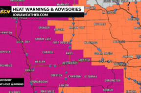 Iowa Extreme Heat July 28