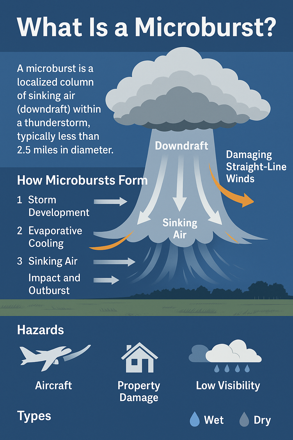 What is a microburst infographic
