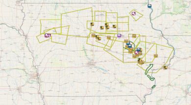 Severe Weather Reports in Iowa on Friday August 15th