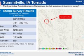 Summitville Iowa Tornado Summary
