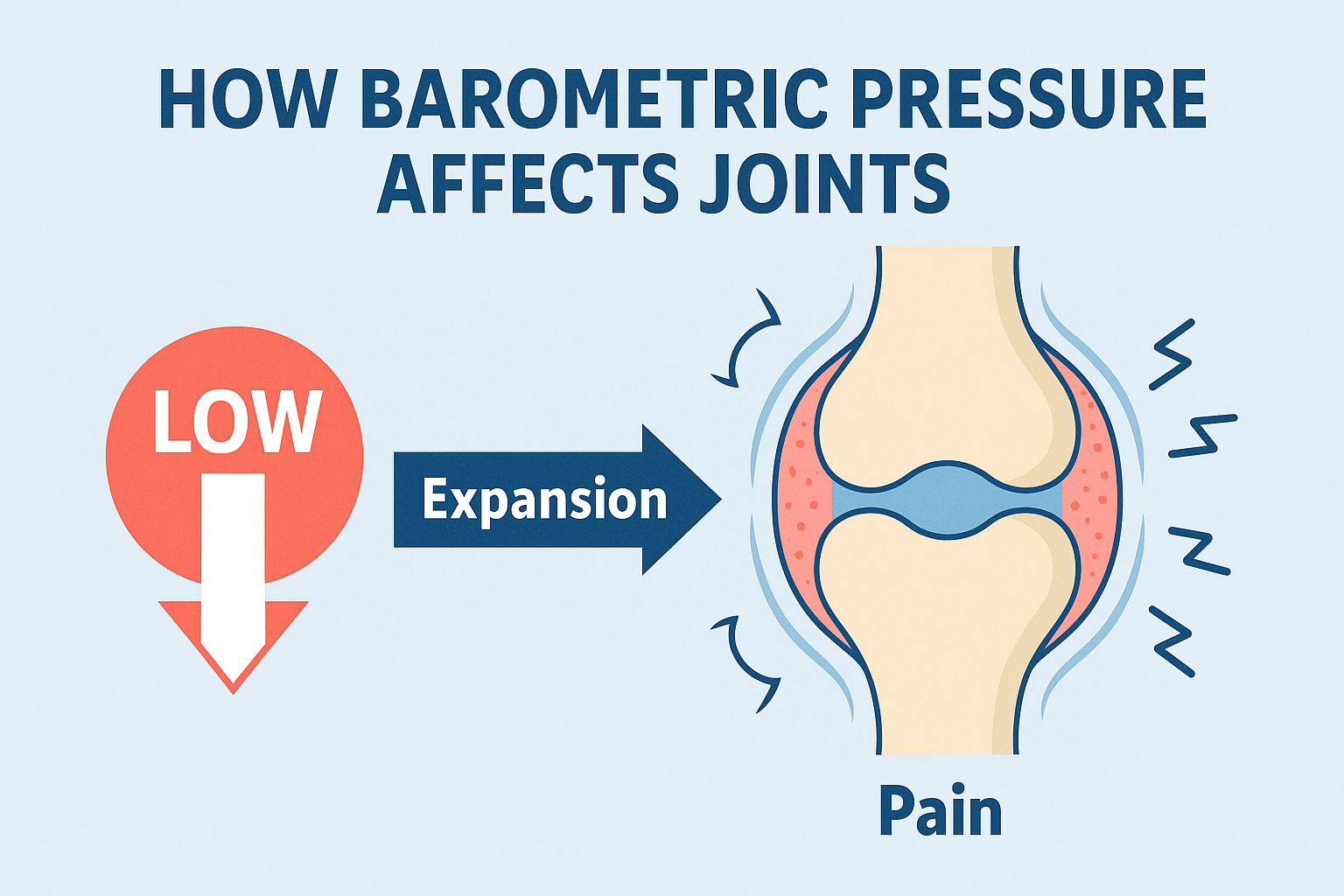 How Barometric Pressure Affects Joints