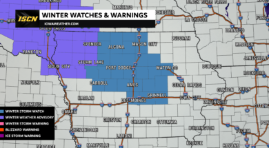 Winter Storm Watch Iowa