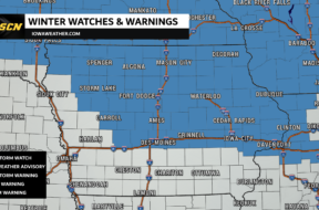 Winter Storm Watch Iowa