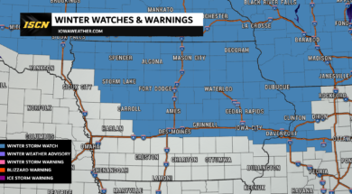 Winter Storm Watch Iowa