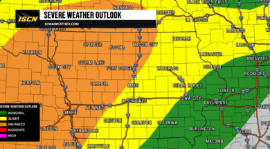 Iowa Sunday Severe Weather Outlook
