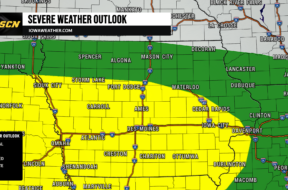 Saturday Severe Weather Outlook for Iowa
