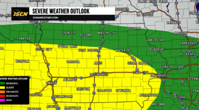 Saturday Severe Weather Outlook for Iowa