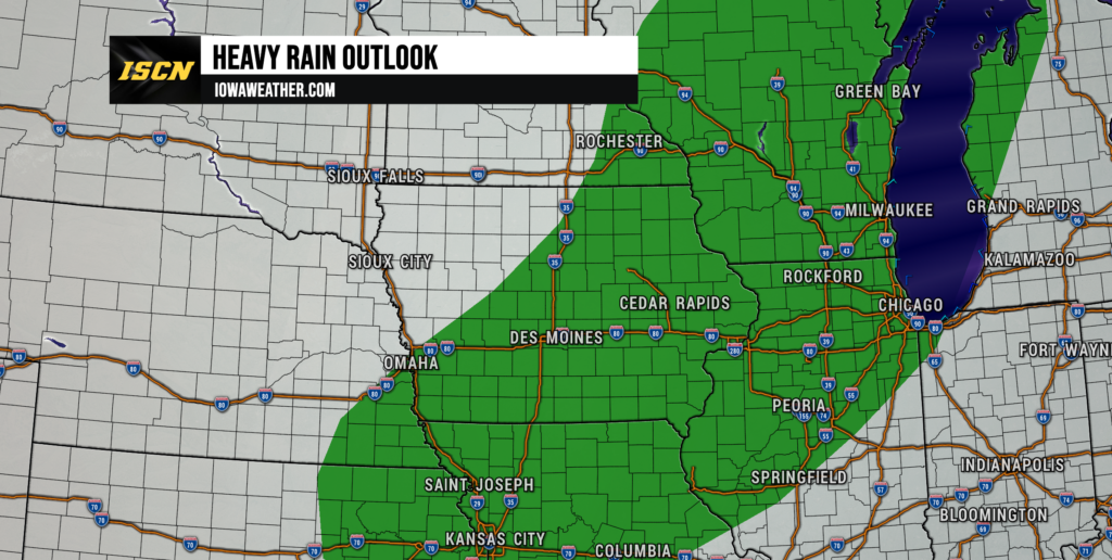 Weather Prediction Center (WPC) outlook for heavy rainfall on Friday, June 5, 2026