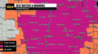 Iowa Extreme Heat Warning