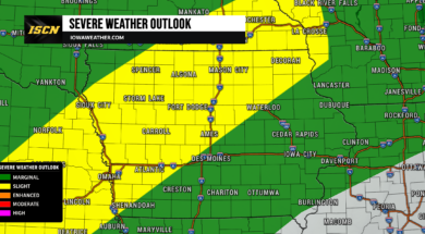 Iowa Severe Weather Threat Friday