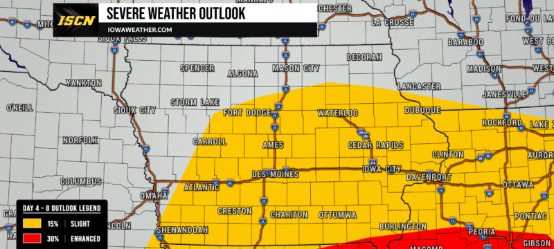 Wedenesday Severe Weather Outlook