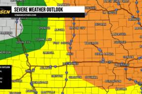 Wednesday Severe Weather Outlook in Iowa new