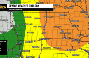 Wednesday Severe Weather Outlook in Iowa new