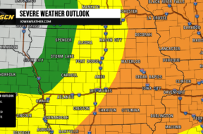 Wednesday Severe Weather Outlook in Iowa new