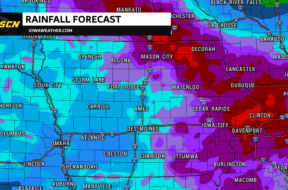 Iowa Rainfall Forecast