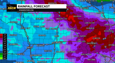 Iowa Rainfall Forecast