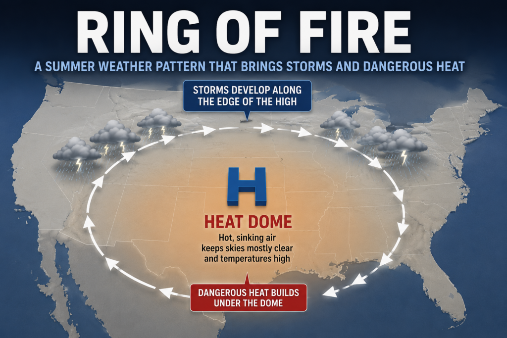 Ring of Fire Weather Pattern