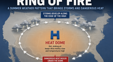 Ring of Fire Weather Pattern