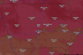 Forecast Highs Wednesday