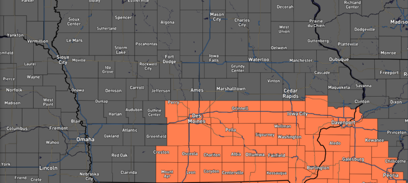 Heat Advisory Iowa