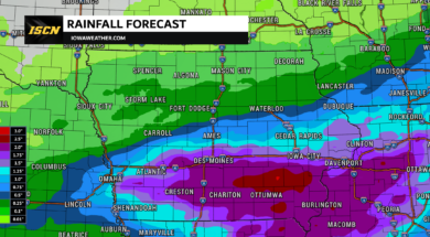 Iowa Rainfall Forecast