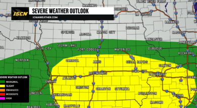Iowa Severe Weather Outlook Friday