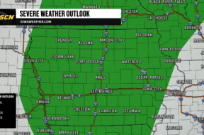 Severe Weather Outlook for Iowa on Friday