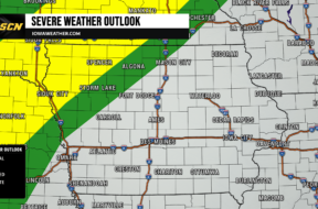 Thursday Severe Weather Outlook for Iowa