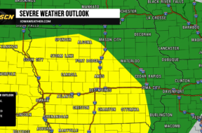 Tuesday Severe Weather Outlook for Iowa