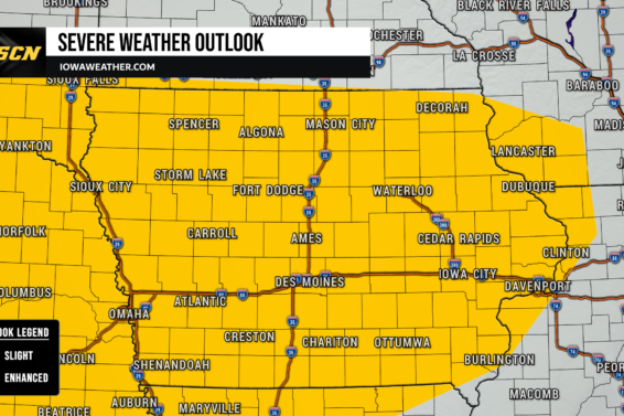 Tuesday Severe Weather Outlook for Iowa
