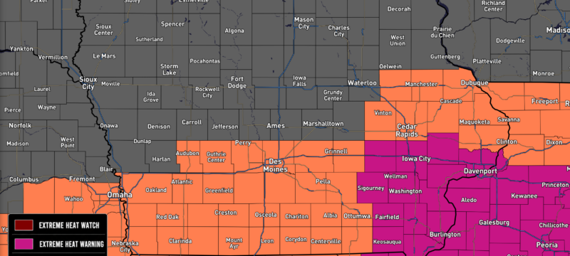 Heat Advisories and Warnings