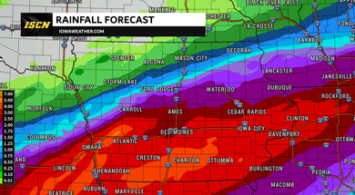 Iowa Rainfall Forecast
